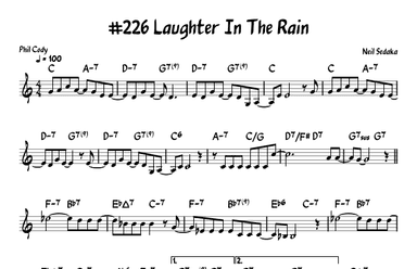 Laughter In The Rain (arr. John Fries)