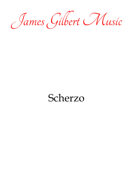 Scherzo (arr. James Gilbert Music)