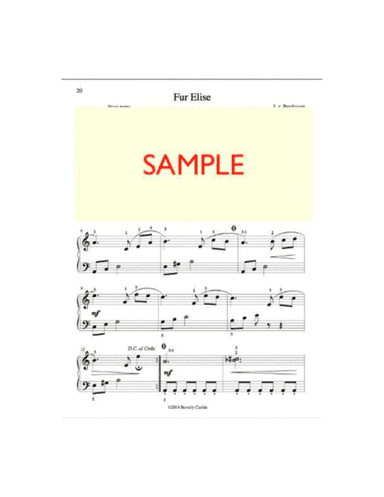 Fur Elise (arr. Beverly Cashin)
