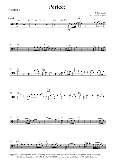 Perfect (arr. Fernando Britto)