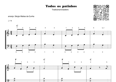 Todos os patinhos (arr. Sérgio Matias da Cunha)