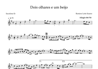 Dois olhares e um beijo