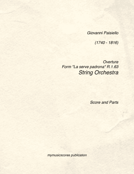 Overture "La serva padrona" (arr. Paul Wood)