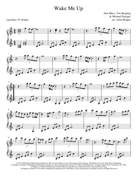 Wake Me Up (arr. Jenni Hodges)