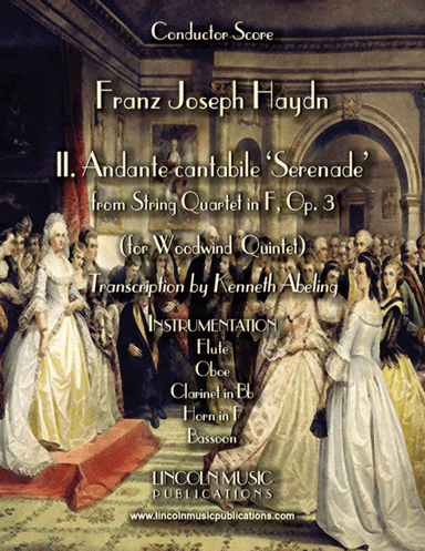 Haydn - "Serenade" (for Woodwind Quintet) (arr. Kenneth Abeling)