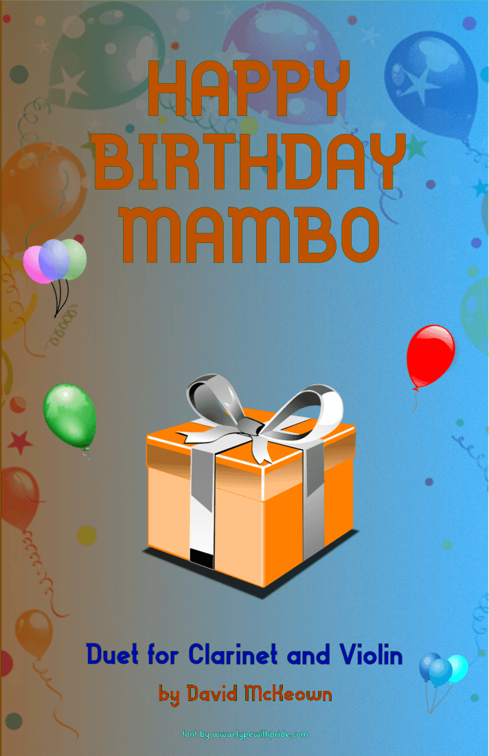 Happy Birthday Mambo, for Clarinet and Violin Duet (arr. David McKeown)