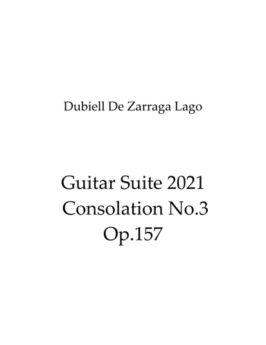 Guitar Suite Consolation