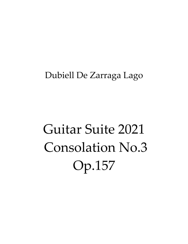 Guitar Suite Consolation