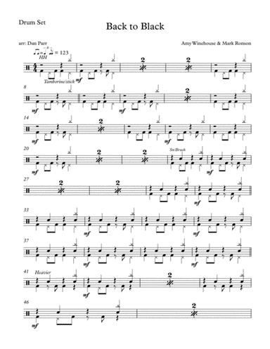 Back To Black (arr. Dan Parr)