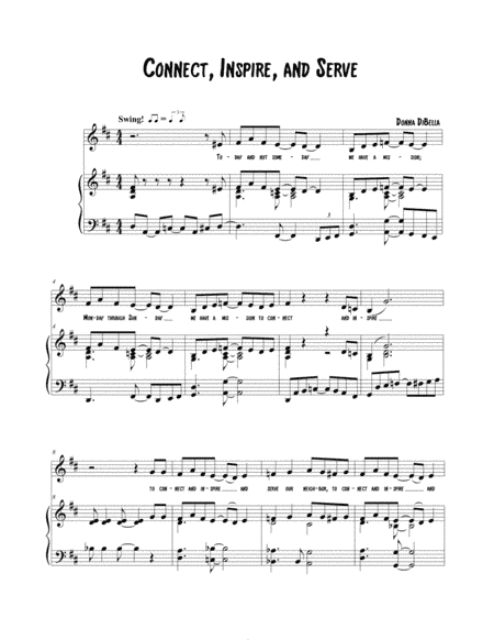 Connect, Inspire, and Serve