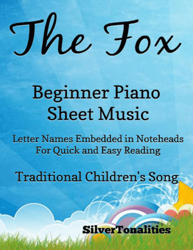 The Fox Beginner Piano Sheet Music (arr. SilverTonalities)