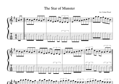The Star of Munster (arr. Calum Wood)