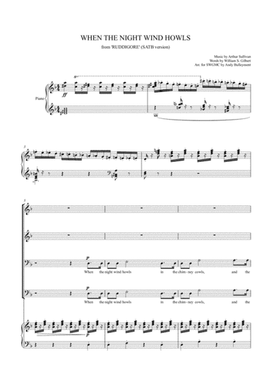 When The Night Wind Howls (arr. Andrew Bulleyment)