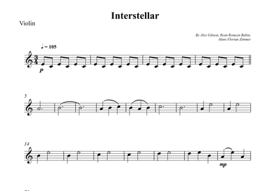 Interstellar (arr. Wesley S. SIlva)