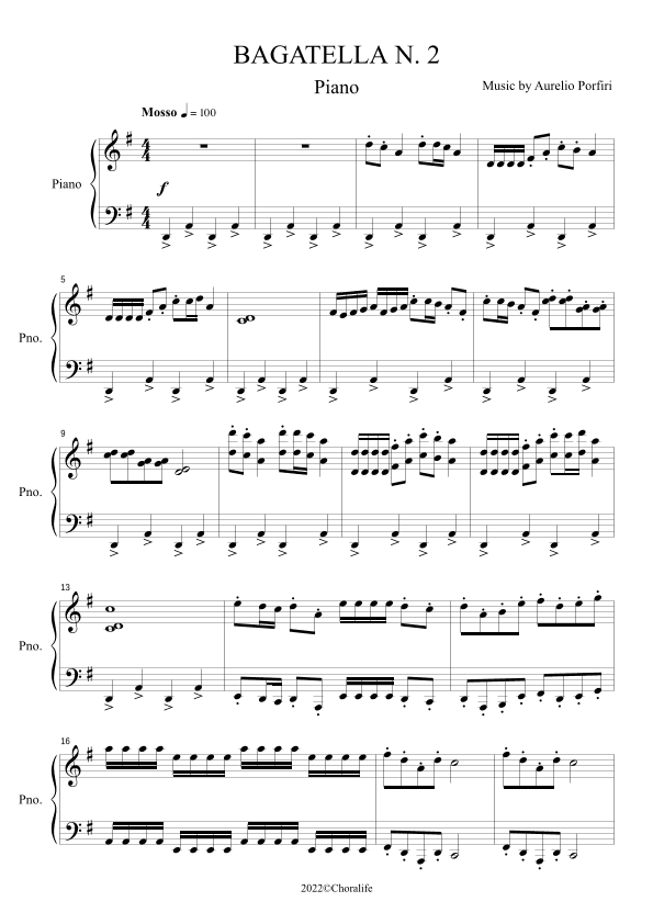 BAGATELLA N. 2