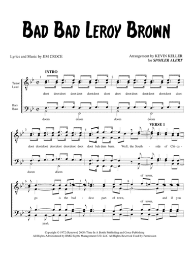 Bad, Bad Leroy Brown (arr. Kevin Keller)