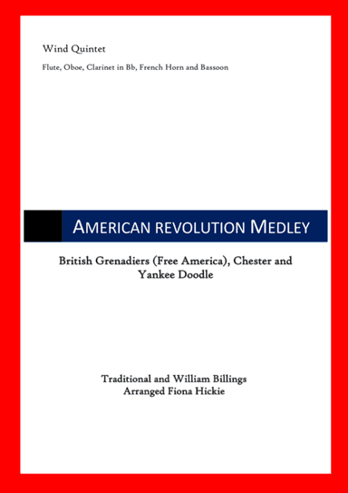 American Revolution Medley (arr. Fiona Alice Hickie)
