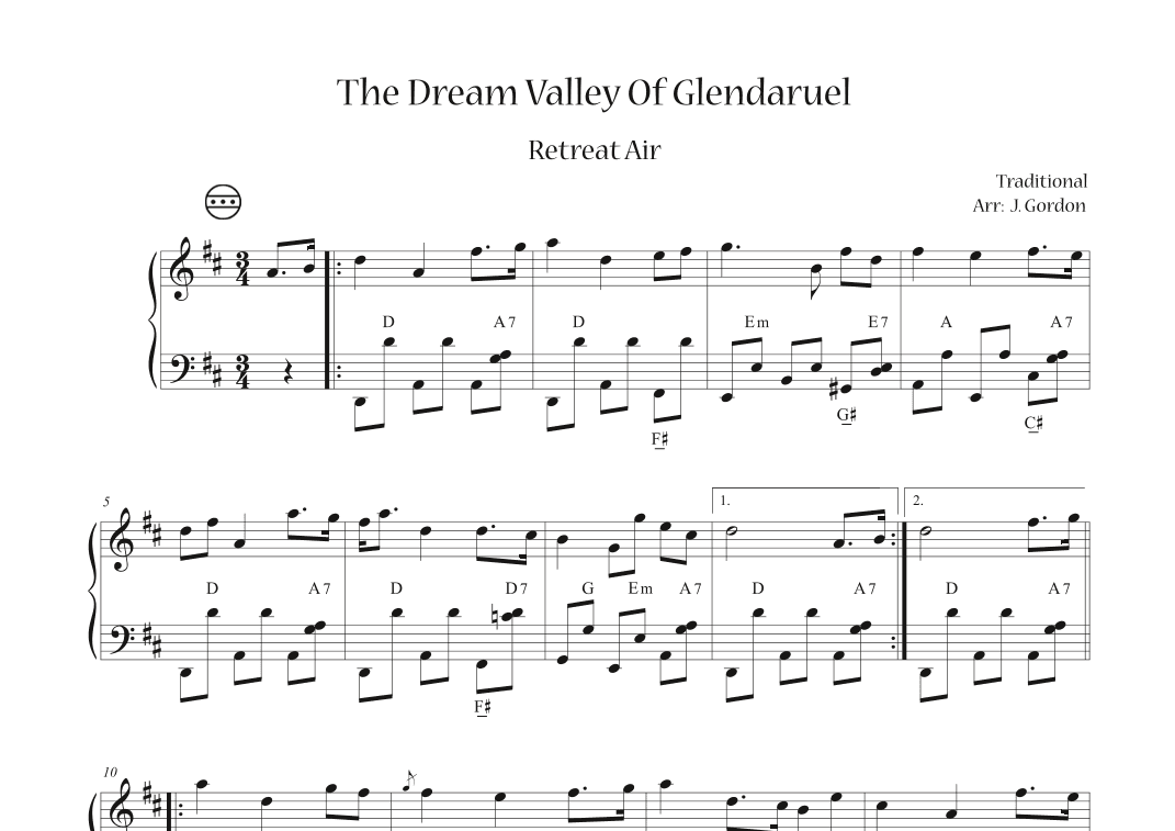 The Dream Valley Of Glendaruel (arr. Julia Gordon)