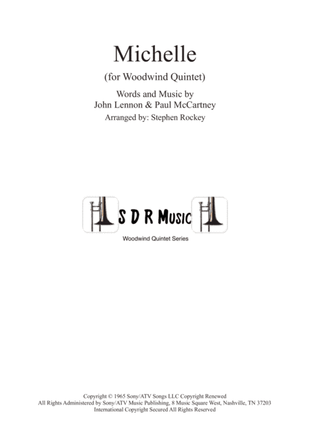 Michelle (arr. Stephen Rockey)