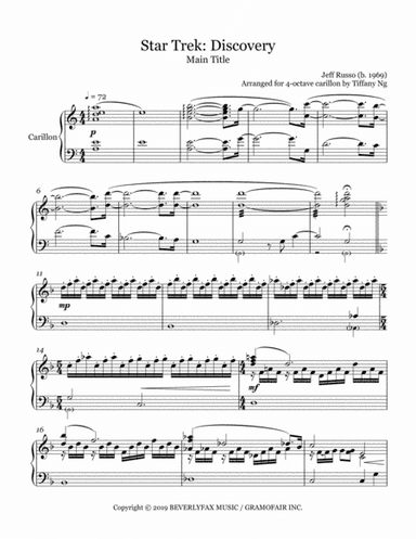Star Trek: Discovery Main Title (arr. Tiffany Ng)