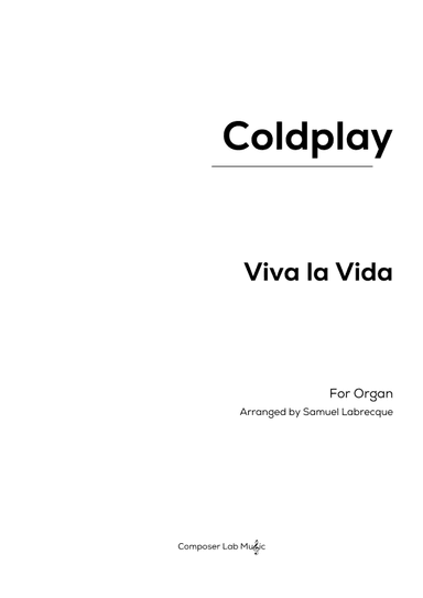 Viva La Vida (arr. Samuel Labrecque)