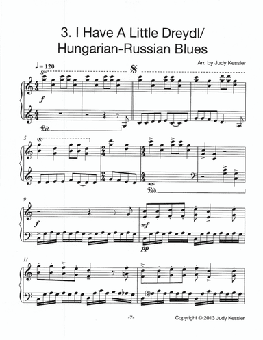 Hungarian-Russian Blues :  I Have a Little Dreydl