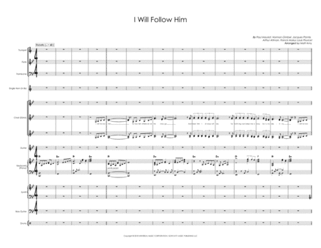 I Will Follow Him (i Will Follow You) (arr. Matt Amy)
