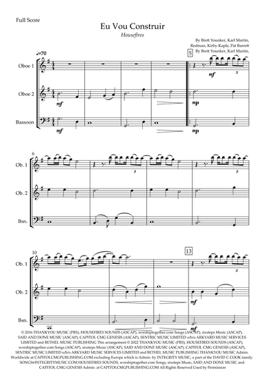 Build My Life (arr. Fabio Britto)