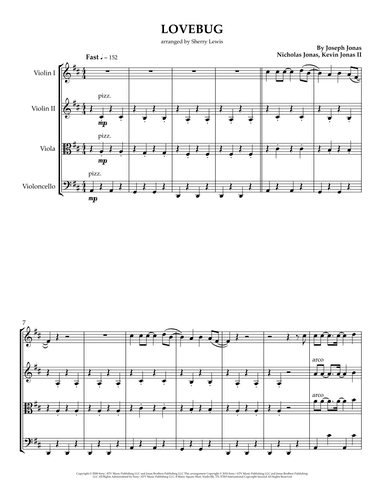 Lovebug (arr. Sherry Lewis)