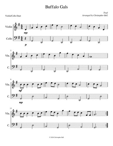 Buffalo Gals (arr. Silent Home Records)