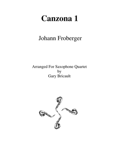Canzona 1 (arr. Gary Bricault)