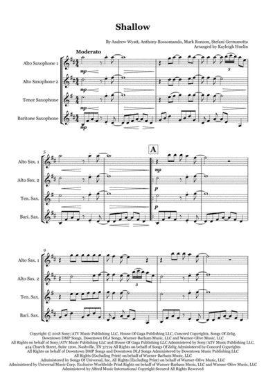 Shallow (arr. Kayleigh Huelin)