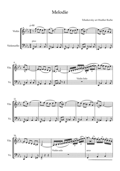 Melodie (arr. Heather Roche)