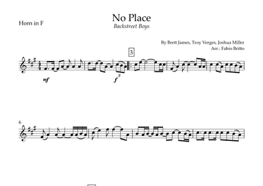 No Place (arr. Fabio Britto)