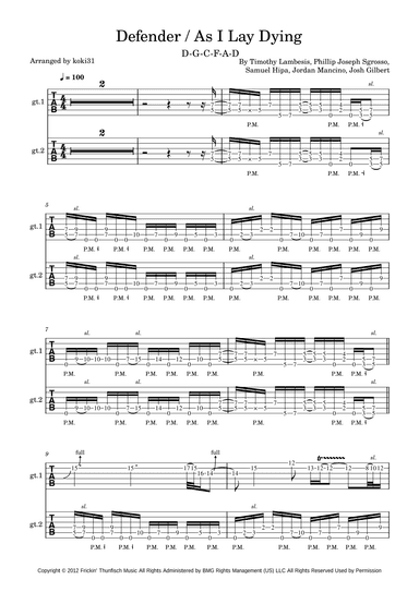 Defender (arr. koki31)