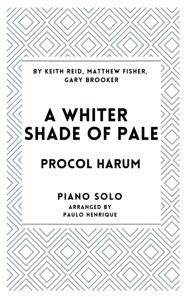 A Whiter Shade Of Pale (arr. Paulo Henrique)