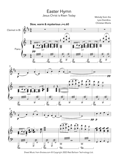 Easter Hymn (Jesus Christ is Risen Today) (arr. Christian Morris)