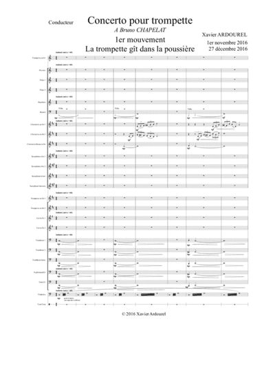 Concerto pour trompette 1er mvt - Trumpet concerto 1er mvt
