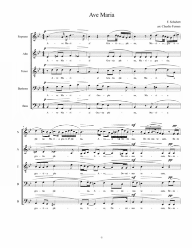 Ave Maria (arr. Claudio Ferrara)