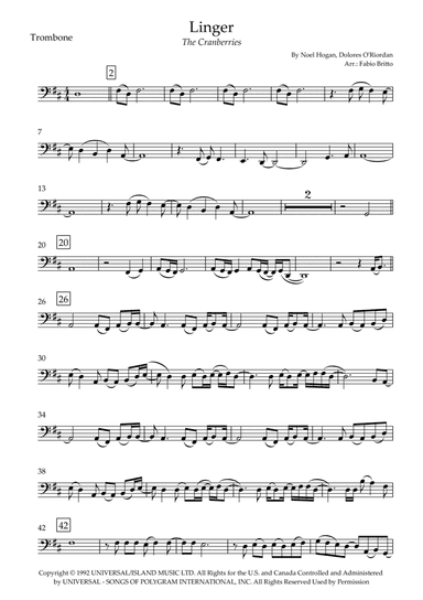 Linger (arr. Fabio Britto)