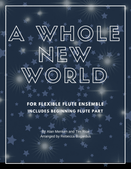 A Whole New World (from 'Aladdin') (arr. Rebecca Bogardus)