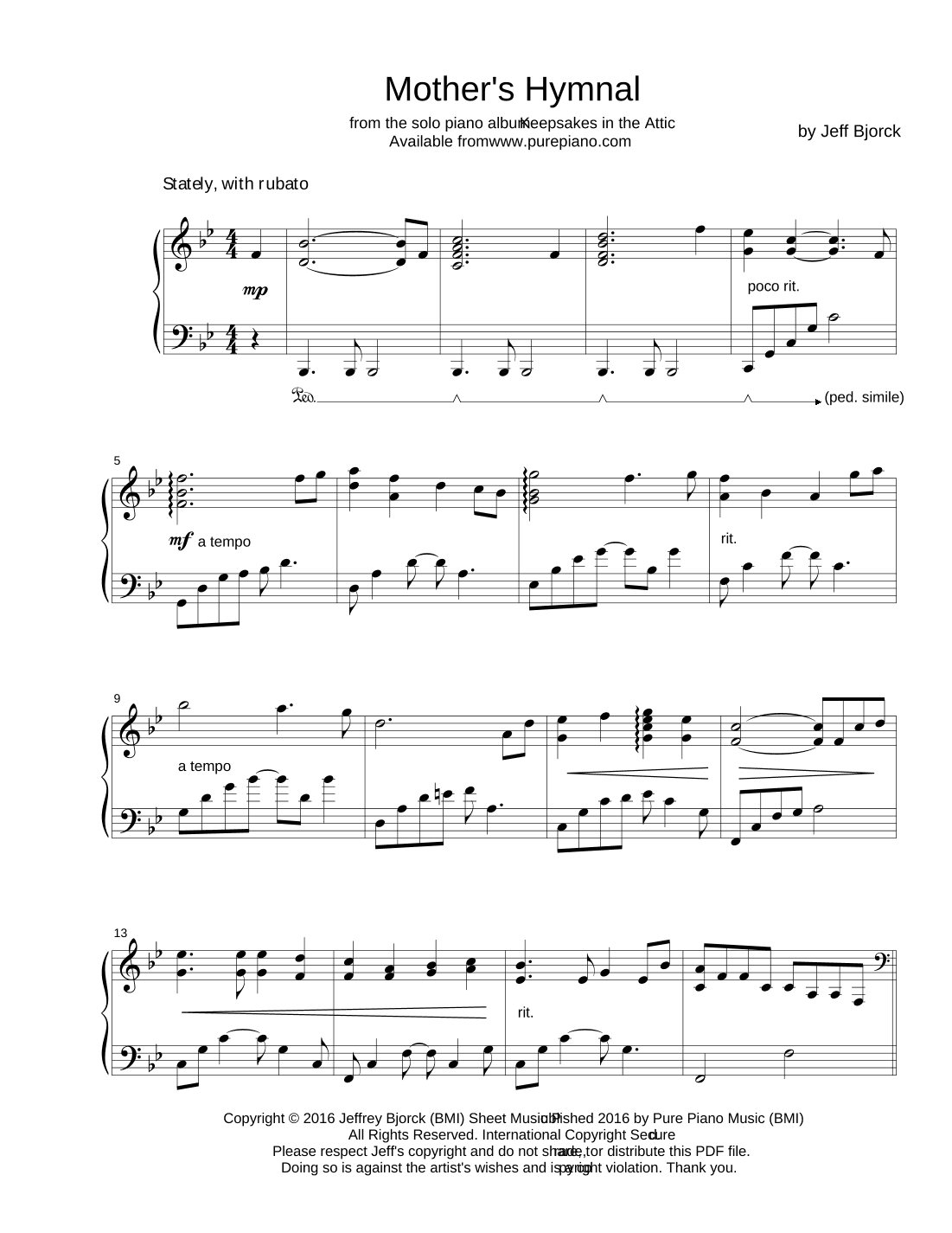 Mother's Hymnal