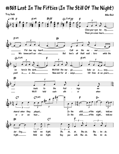 Lost In The Fifties Tonight (in The Still Of The Nite) (arr. John Fries)