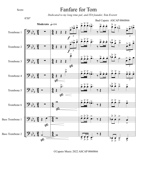 Fanfare for Tom