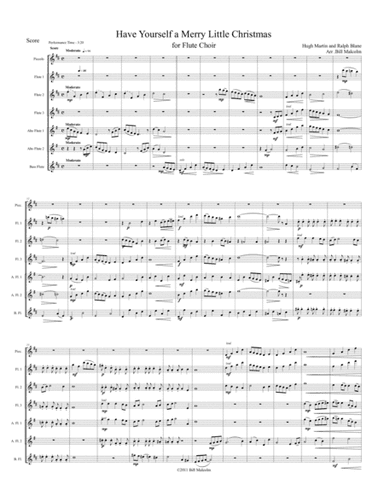 Have Yourself A Merry Little Christmas  from MEET ME IN ST. LOUIS (arr. Bill Malcolm)