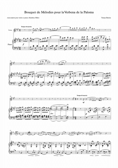 La Verbena de la Paloma Medley (arr. Matthieu Fillion)