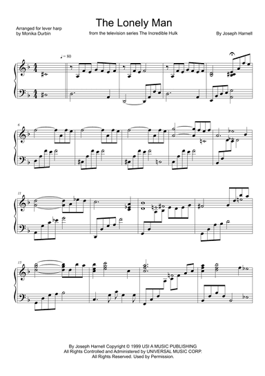 The Lonely Man (arr. Monika Durbin)