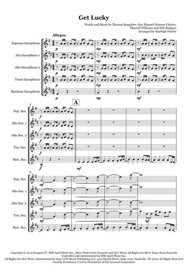 Get Lucky (arr. Kayleigh Huelin)