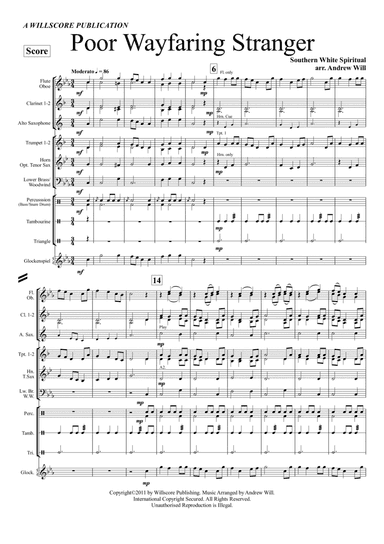 Poor Wayfaring Stranger (arr. Andrew Will)