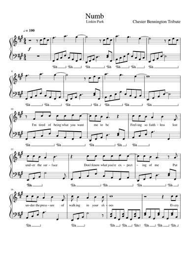 Numb (arr. Eduardo Sabino)